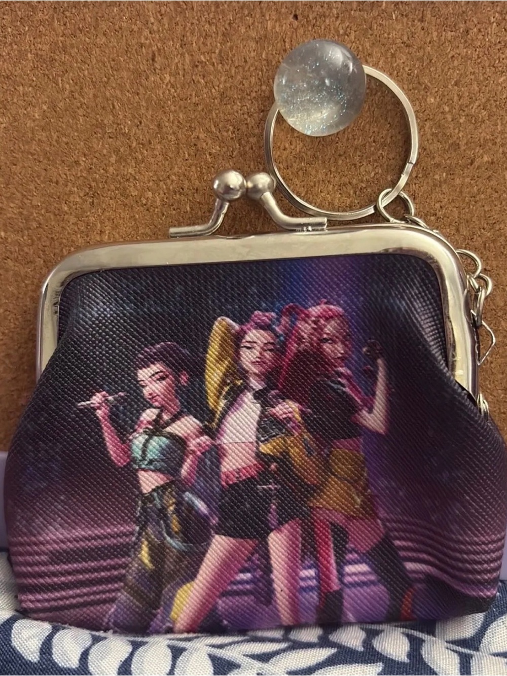 K Pop Demon Hunters Coin Pouch Keychain